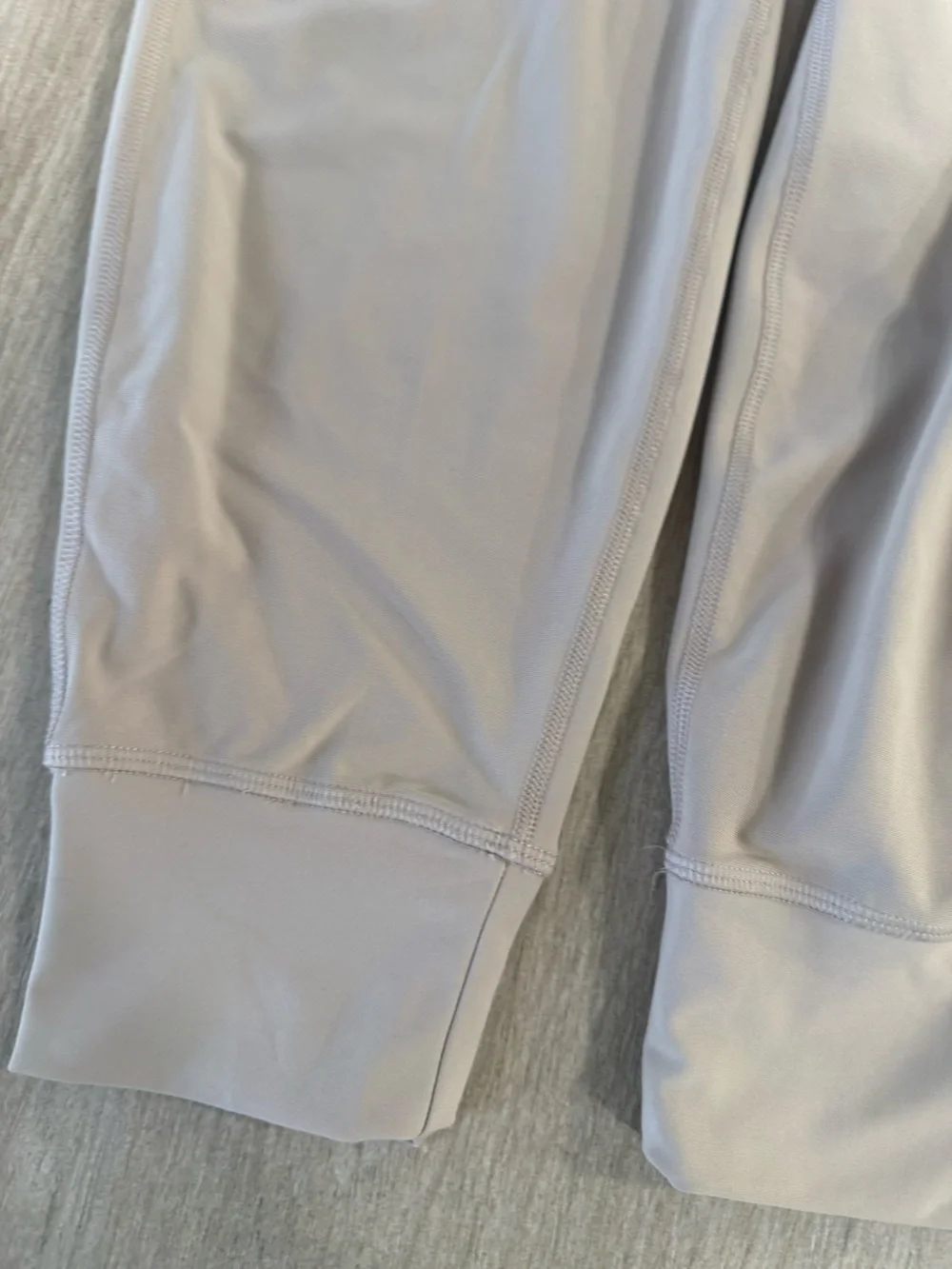 Old Navy PowerSoft High Rise Joggers Large Taupe Beige Go-Dry Active Pants